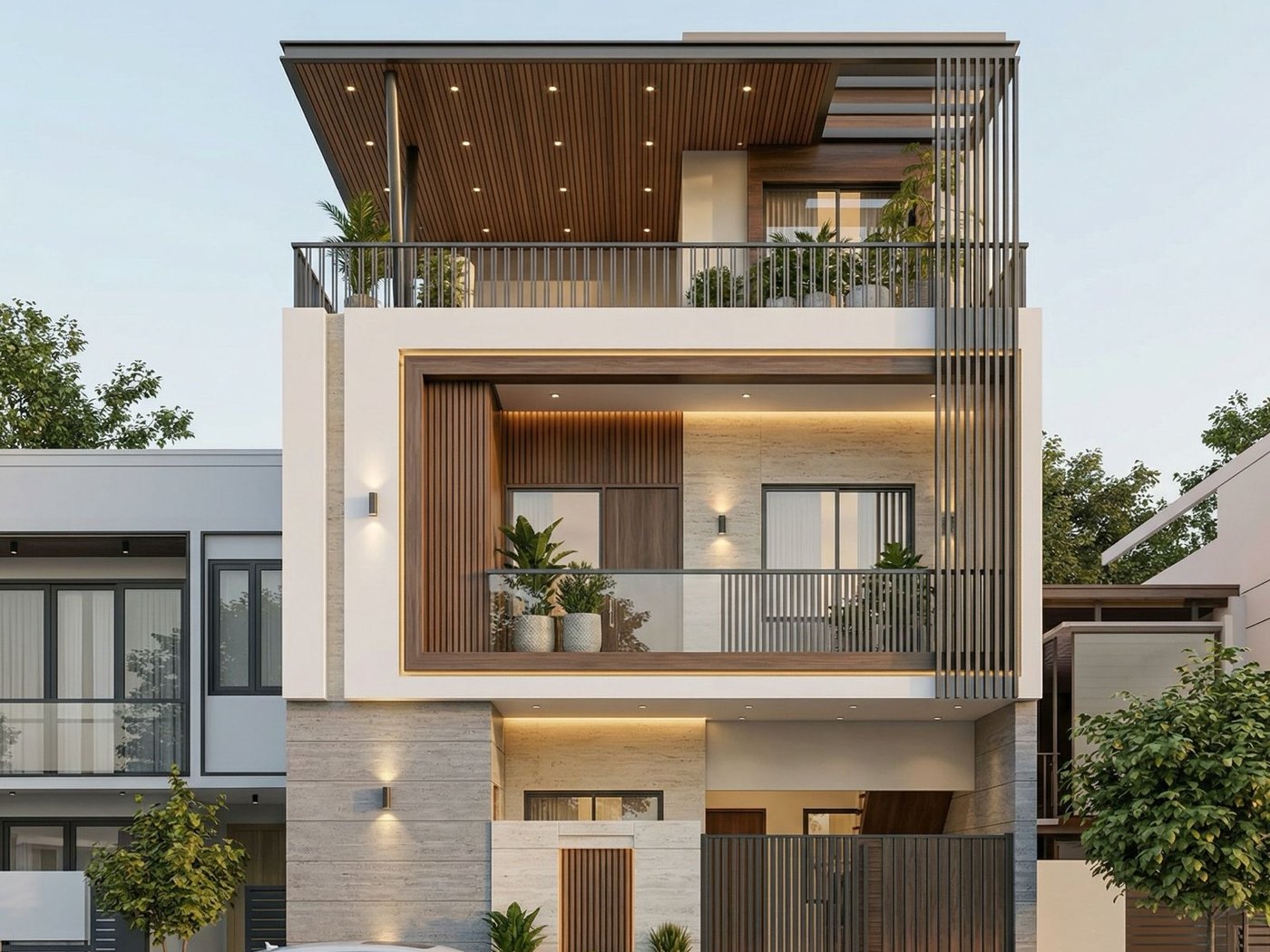 Minimalist Villa — Exterior design