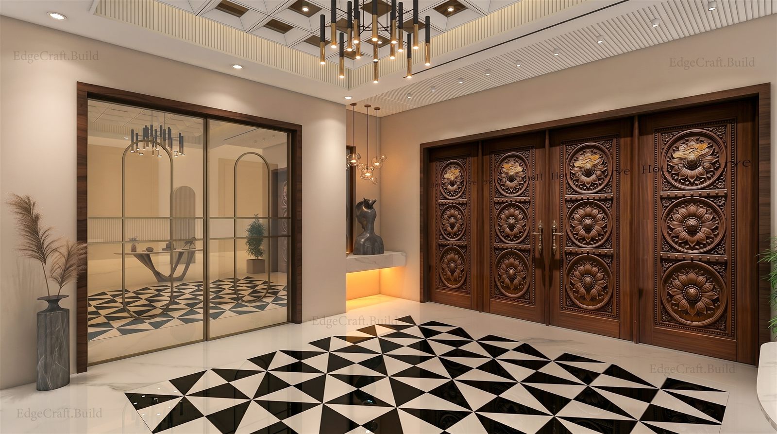 Lobby & Entrance Foyer — Entrance foyer design